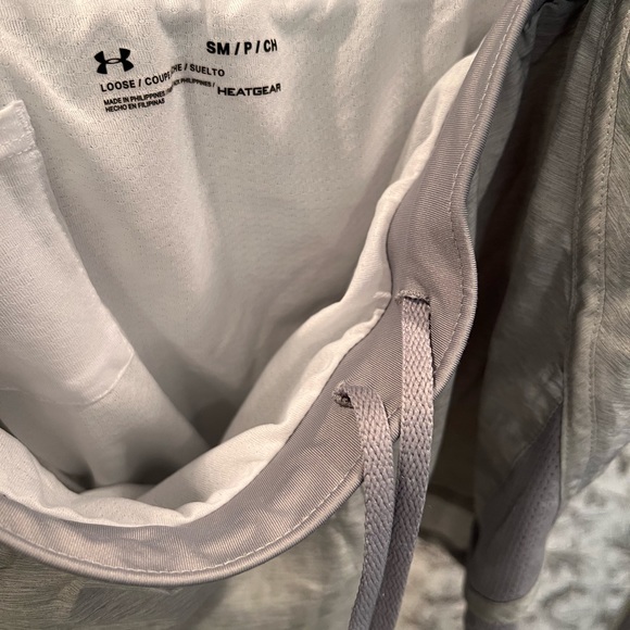 Under Armour women's grey drawstring shorts, size small petite - Picture 5 of 5